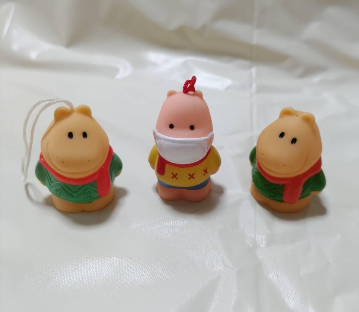 52 ピョンちゃん 大量セット かば君 サトちゃん指人形 ストラップ